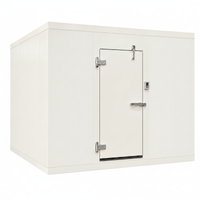 8x8 Walk in Freezer Kit with Cam-Lock Panels and Monoblock Cooling Unit