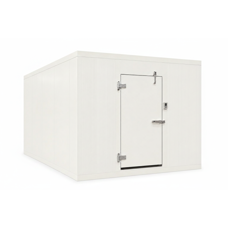 8x10 Walk in Freezer Kit with Cam-Lock Panels and Monoblock Cooling Unit