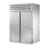 True Refrigeration STG2RRI-2S-HC roll-in refrigerator for commercial kitchen with double doors.