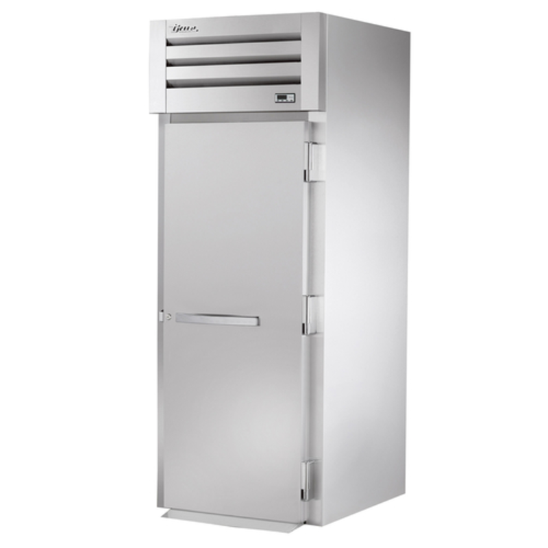 True Refrigeration STR1RRI-1S-HC 35-inch stainless steel roll-in cooler designed for commercial kitchens.