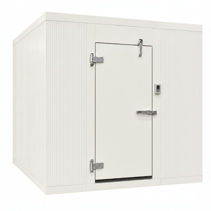 6x6 Walk in Freezer Kit with Cam-Lock Panels and Monoblock Cooling Unit